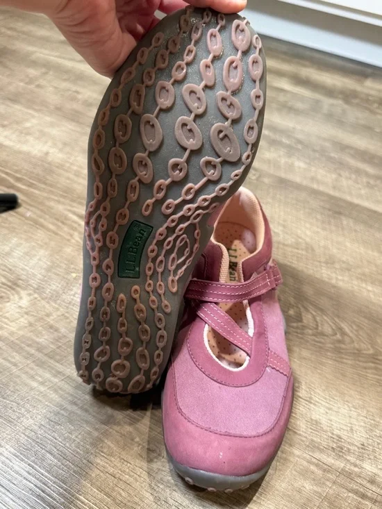 LL Bean Shoes Hiking Sneakers Mary Janes Athletic Trail Size 10M - Picture 6 of 7